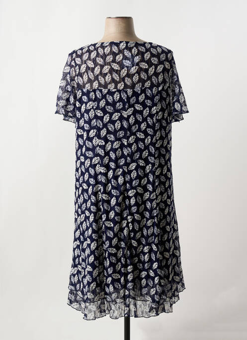 Rochie midi albastru CHRISTINE LAURE femeie