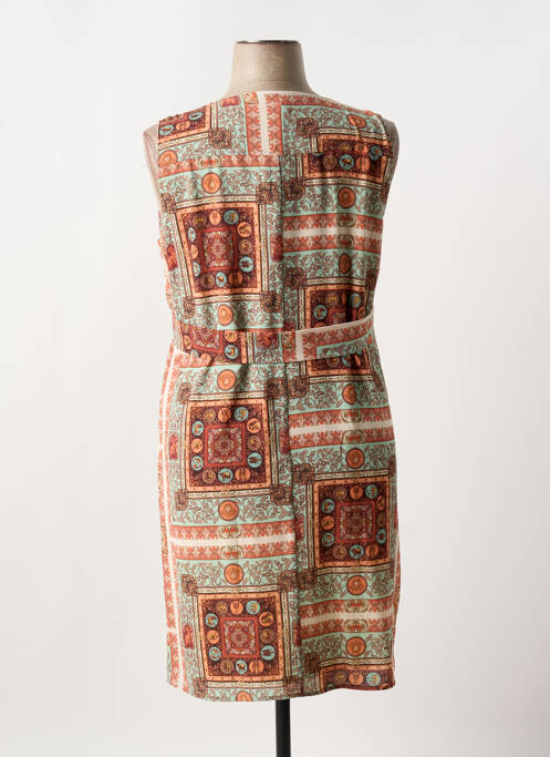 Rochie midi portocaliu SIGNE NATURE femeie