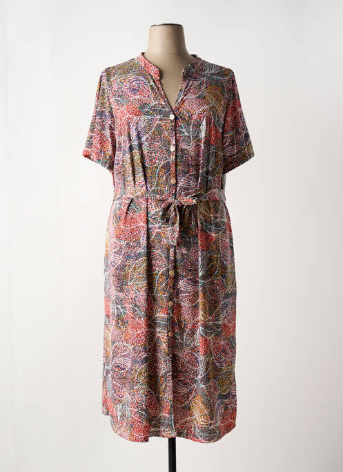 Rochie midi roșu GEVANA femeie