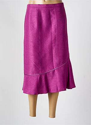 Fustă midi violet PAUPORTÉ femeie