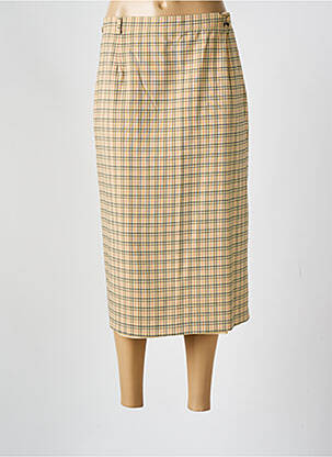 Fustă midi bej GELCO femeie