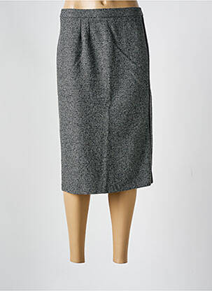 Fustă midi gri GEVANA femeie