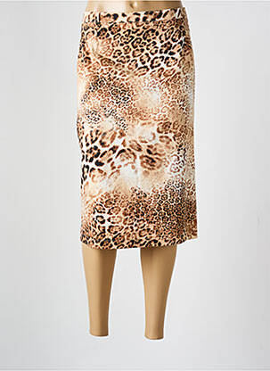 Fustă midi bej HUCKE WOMAN femeie