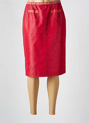 Fustă midi roșu ROSA ROSAM femeie