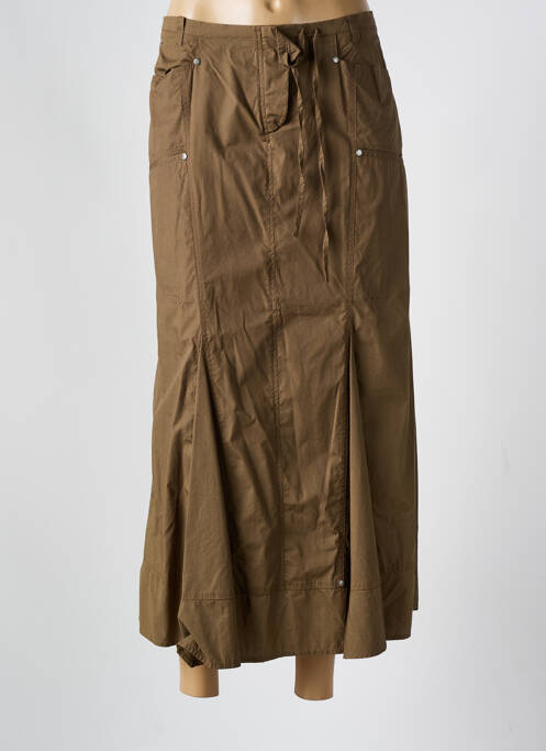 Fustă lungă verde EVA KRYSTAL femeie