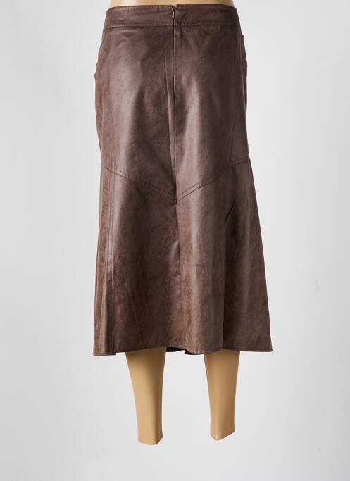 Fustă midi maro RABE femeie