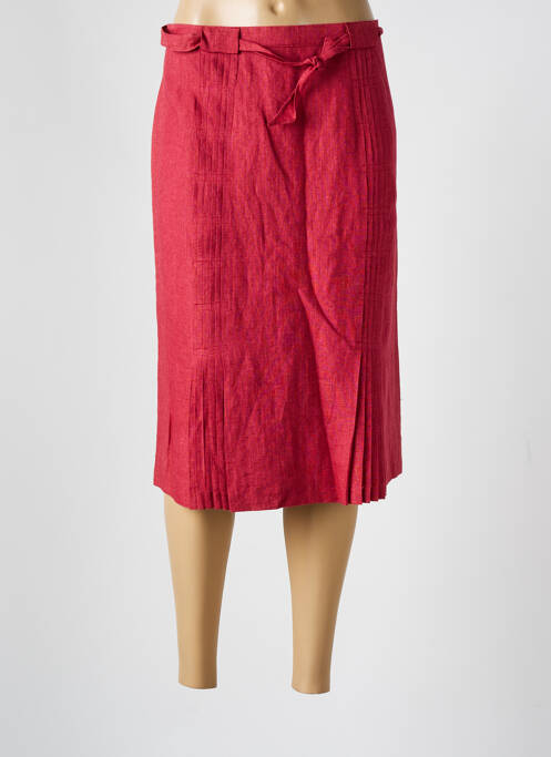Fustă midi roșu CAROLINE ROHMER femeie