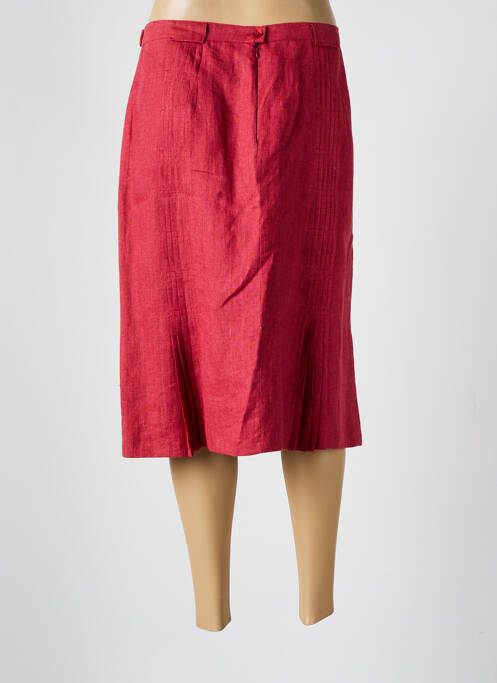 Fustă midi roșu CAROLINE ROHMER femeie