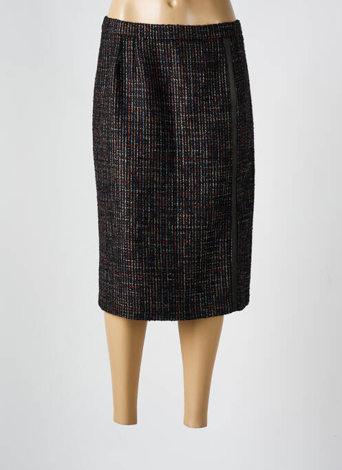 Fustă midi negru GEVANA femeie