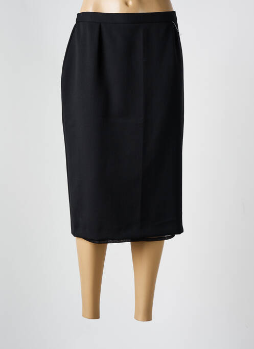 Fustă midi negru PIER BÉ femeie