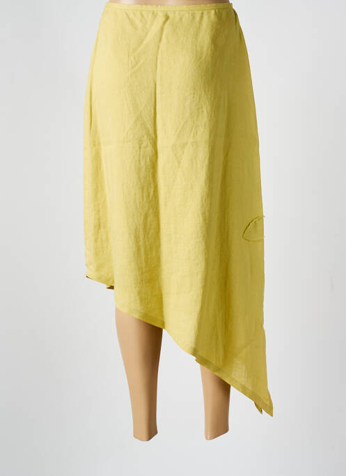 Fustă midi galben COCO MENTHE femeie
