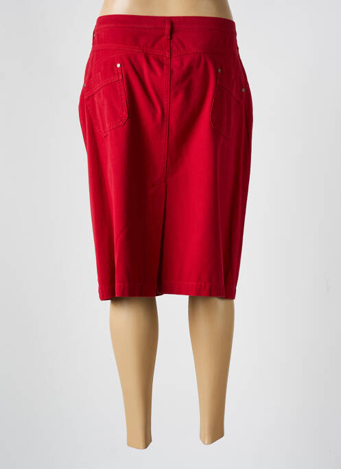 Fustă midi roșu BRUNO SAINT HILAIRE femeie