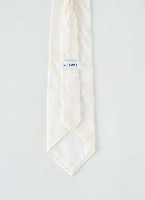 Cravată bej VIRTUOSE bărbat