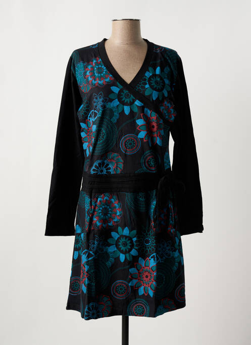 Rochie midi negru COTON DU MONDE femeie