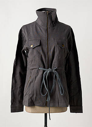 Jachete casual gri COTON DU MONDE femeie