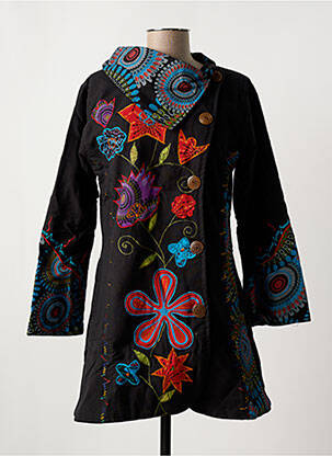 Jachete casual negru COTON DU MONDE femeie