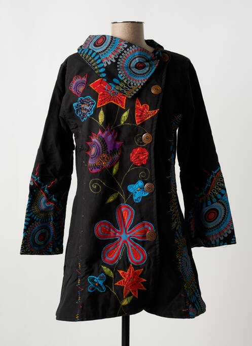 Jachete casual negru COTON DU MONDE femeie