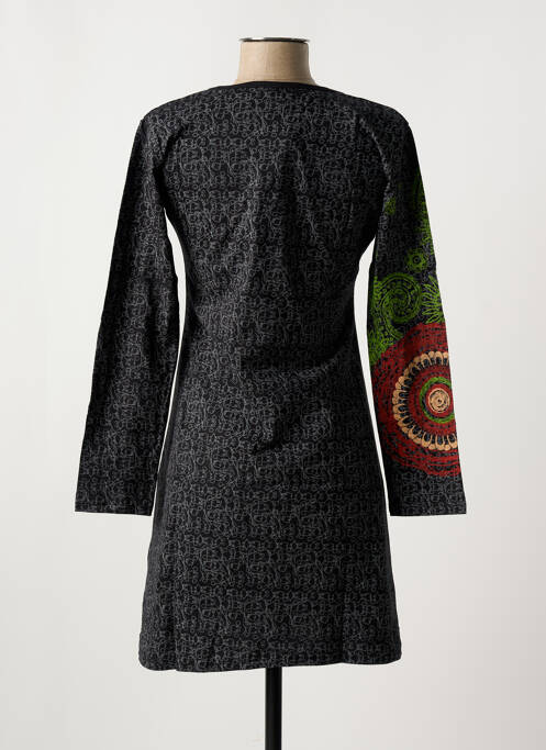 Tunică mâneci lungi negru COTON DU MONDE femeie