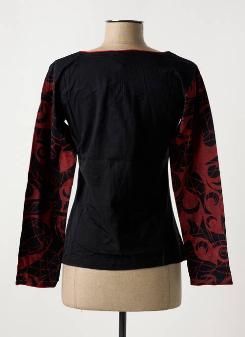 Tricou negru COTON DU MONDE femeie