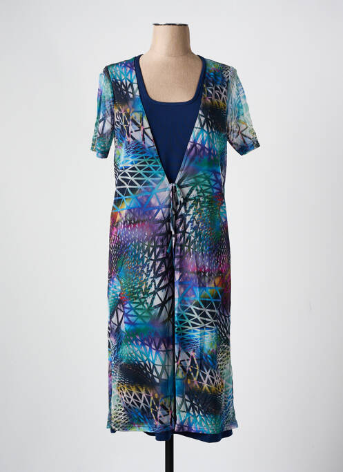 Rochie midi albastru GUY DUBOUIS femeie