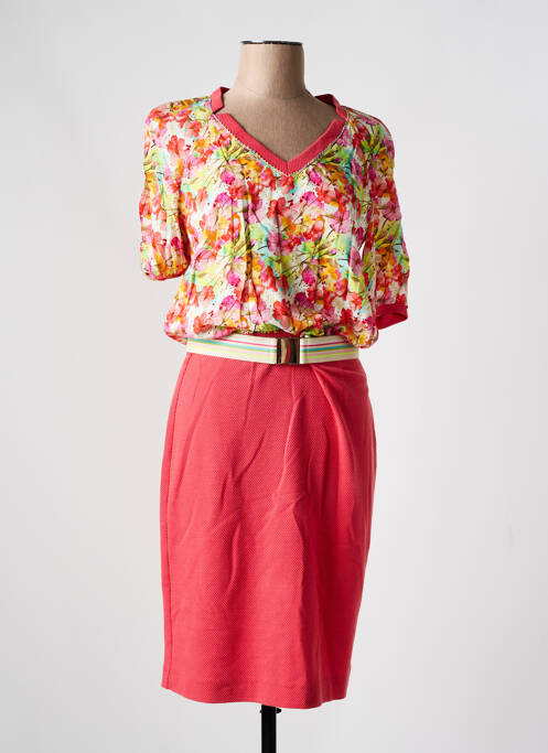 Rochie midi portocaliu GREGORY PAT femeie