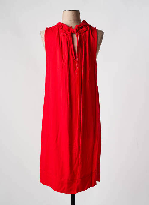 Rochie midi roșu COULEURS DU TEMPS femeie