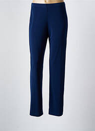 Pantalon slim talie elastică mărime normală albastru GUY DUBOUIS femme