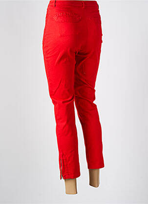 Pantalon 7/8 elasticitate mărime normală roșu MERI & ESCA femeie