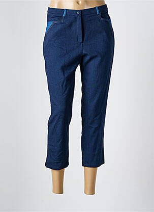 Pantalon trei sferturi albastru GUY DUBOUIS femeie