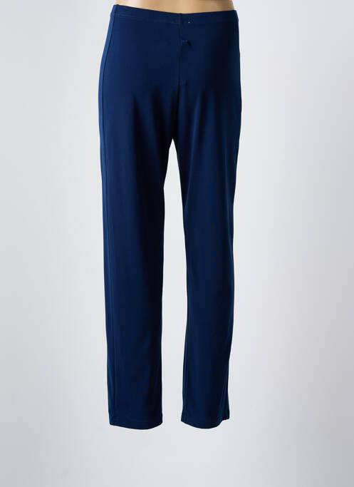 Pantalon slim albastru GUY DUBOUIS femeie