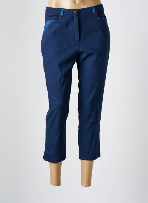 Pantalon trei sferturi albastru GUY DUBOUIS femeie