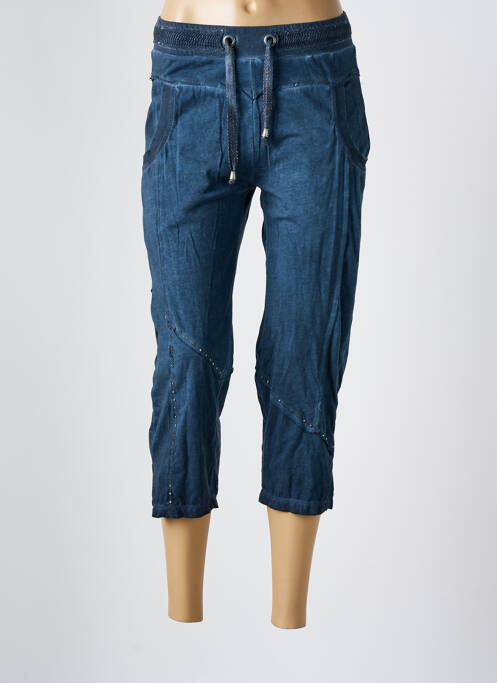 Pantalon trei sferturi albastru MERI & ESCA femeie