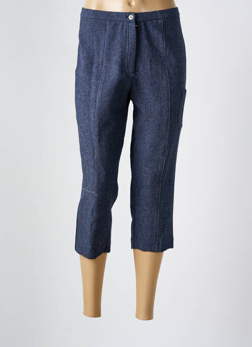 Pantalon trei sferturi albastru FRANCE RIVOIRE femeie