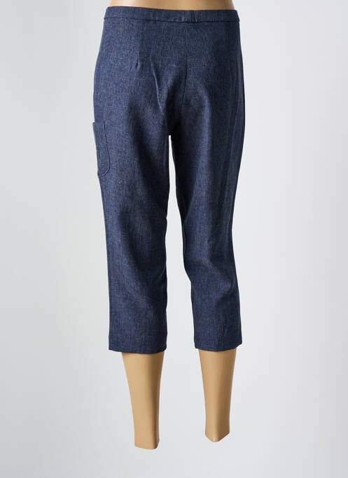 Pantalon trei sferturi albastru FRANCE RIVOIRE femeie