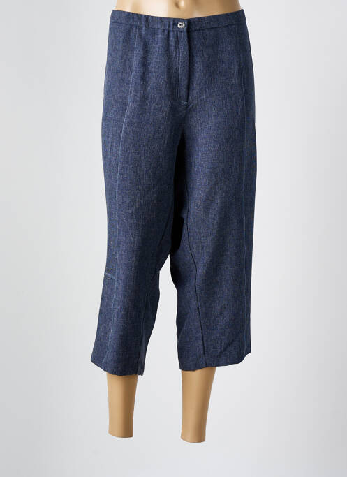 Pantalon trei sferturi croială dreaptă mărime normală albastru GUY DUBOUIS femme