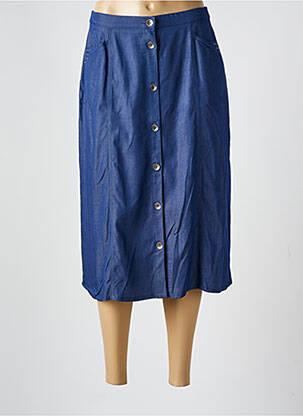 Fustă midi albastru IMPULSION femeie
