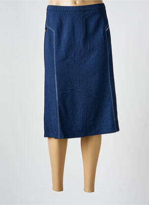 Fustă midi albastru GUY DUBOUIS femeie