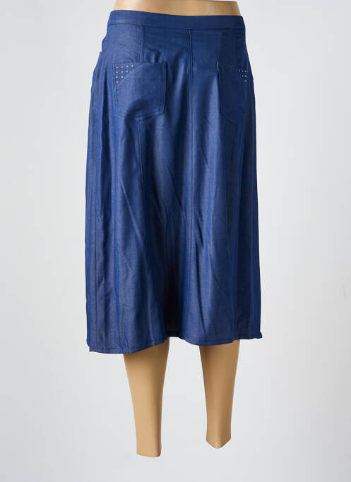 Fustă midi albastru GUY DUBOUIS femeie