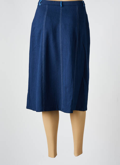Fustă midi albastru GUY DUBOUIS femeie