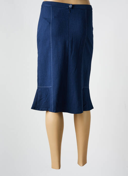Fustă midi albastru FRANCE RIVOIRE femeie