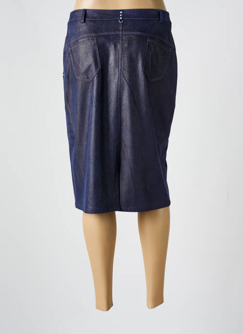 Fustă midi albastru MERI & ESCA femeie