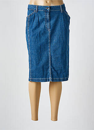 Fustă midi albastru GUY DUBOUIS femeie