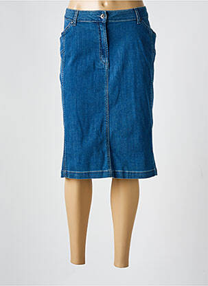 Fustă midi albastru GUY DUBOUIS femeie