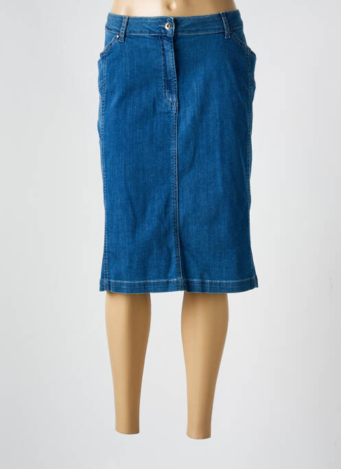 Fustă midi albastru GUY DUBOUIS femeie