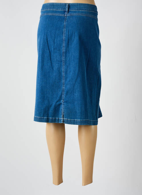 Fustă midi albastru GUY DUBOUIS femeie