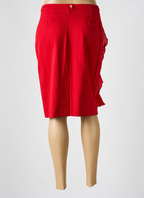 Fustă midi roșu MERI & ESCA femeie