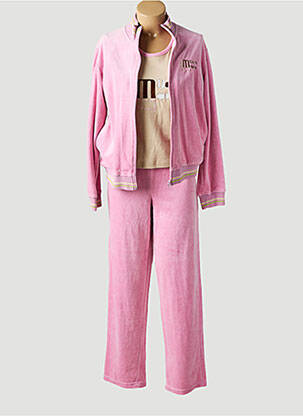 Pijama croială dreaptă roz ANNE DARCEY femeie