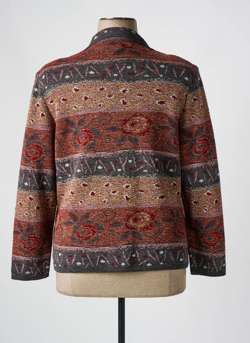 Vestă cu mâneci lungi maro FRANCE RIVOIRE femeie