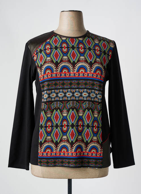 Tricou negru GEVANA femeie