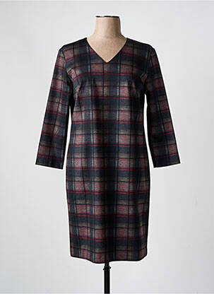 Rochie midi gri GEVANA femeie